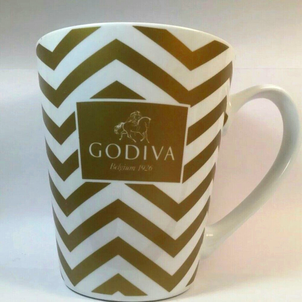 Godiva Chocolate Chevon Design 2014 Collect. Mug